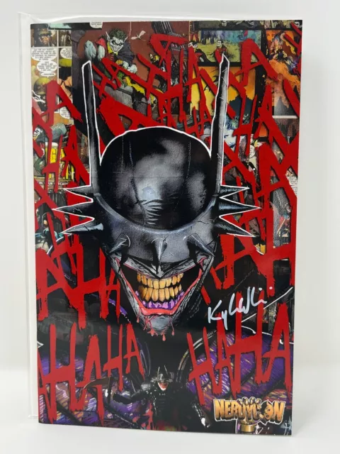 Kyle Willis Collage Compendium Batman Who Laughs LTD 25 PRINT Signed w/ COA