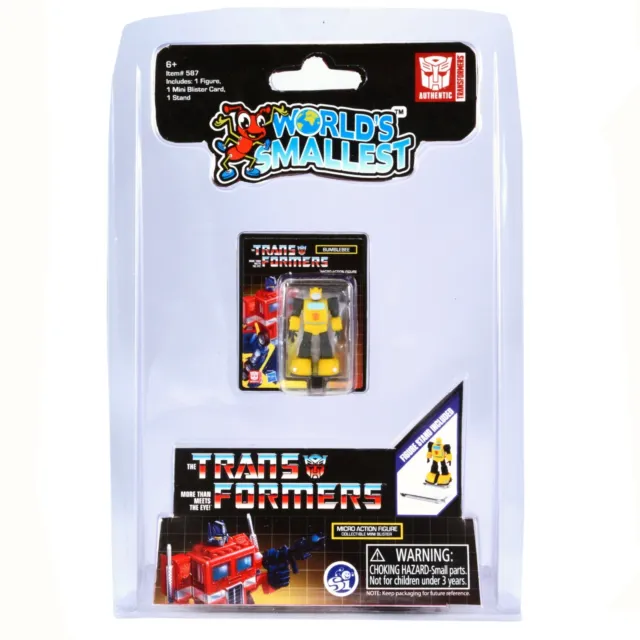 Bumblebee Transformers Worlds Smallest Micro Action Figure MAF Mini Tiny