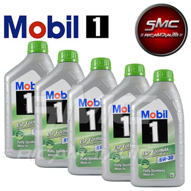 Olio Motore Mobil 1 Esp 5W30 5 Litri (Lt. 5)