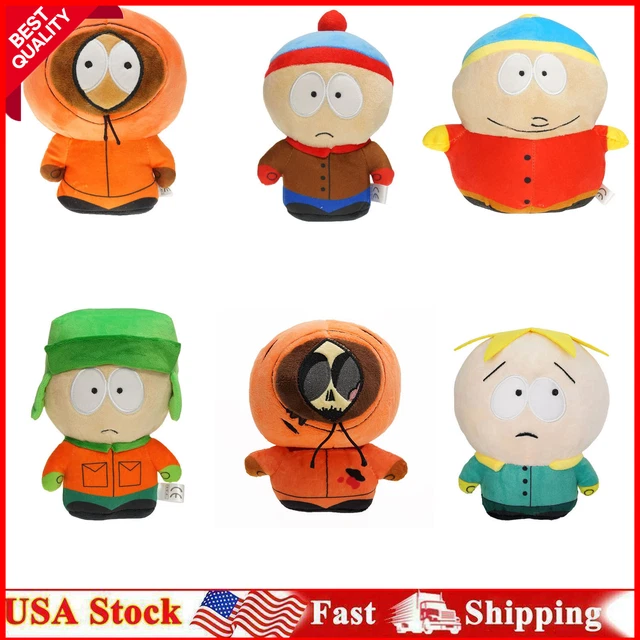 8'' South North Park Plush Toys Kenny Kyle Cartman Stan Butter Anime Cartoon US