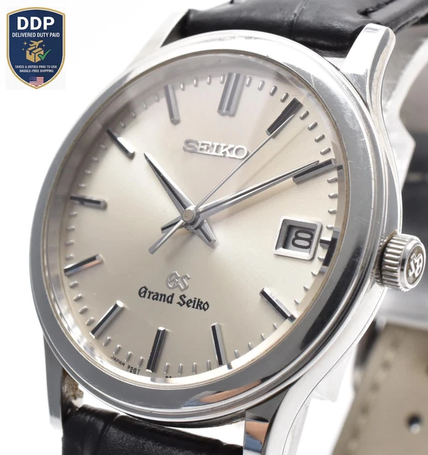 SEIKO GRAND SEIKO SBGS009/9581-7020 Silver Dial Quartz Men display picture 2