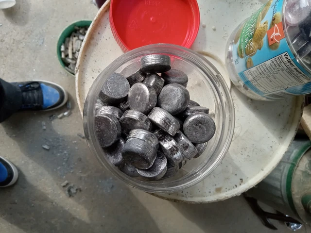 HANDPOURED Up To 5lbs Recycled Refined .999 Lead (PB) Ready to Use