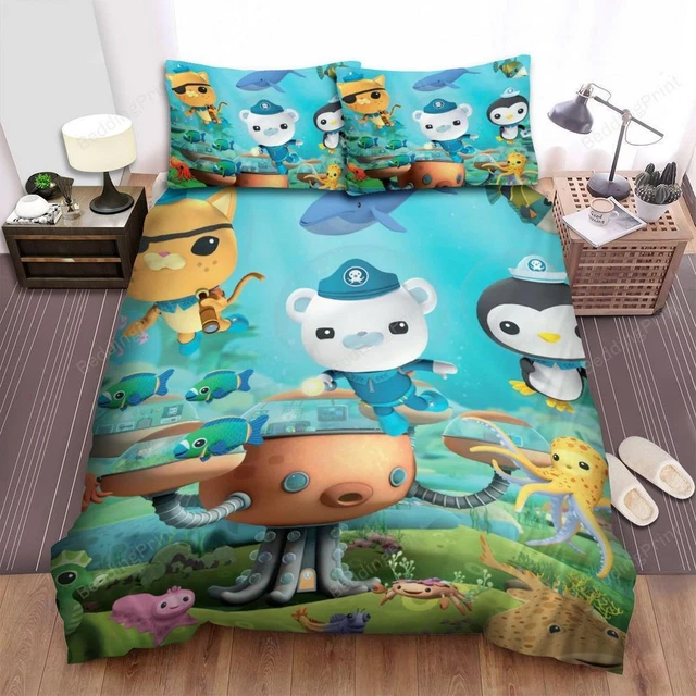 THE OCTONAUTS CAPTAIN Barnacles Do The Mission Quilt Duvet Cover Set