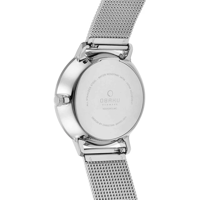 Obaku V222GRCLMC-X Ex Display Uomo Nordly's -cyan Polso 2