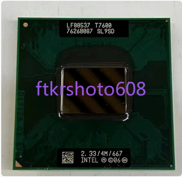 Procesador Intel Core 2 Duo T6600 (caché 2 M, 2,2 Ghz
