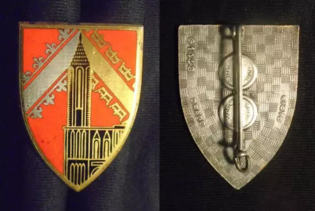 Insigne Militaire – 3°Compagnie De Garnison - Sans Sigle - Émail - Drago -G 1443