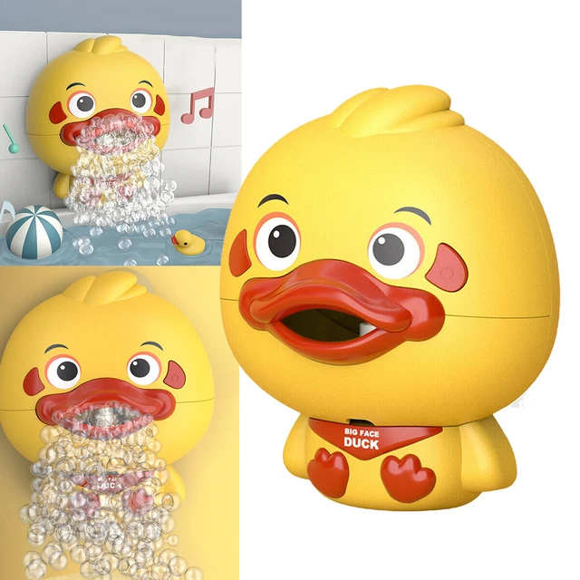 Jouet Canard Jaune pour Bébé Jouets de Bain pour Enfants Bubbler Bain Jouet