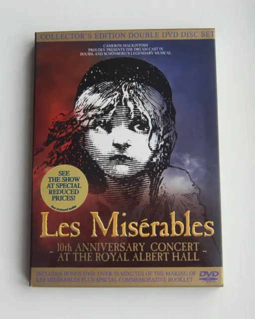 Les Miserables 10th Anniversary Concert at the Royal Albert Hall - Region 2 DVD