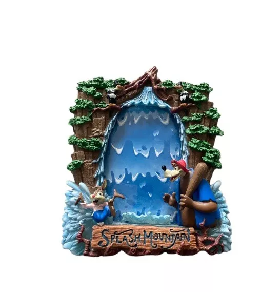 Splash Mountain Disney Parks Disneyland 3D Resin Picture Frame Brer Rabbit, Bear