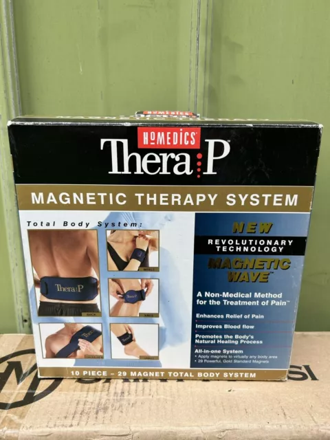 Sistema de terapia magnética Homedics Thera P imanes de 10 piezas cuerpo total MTP-1000