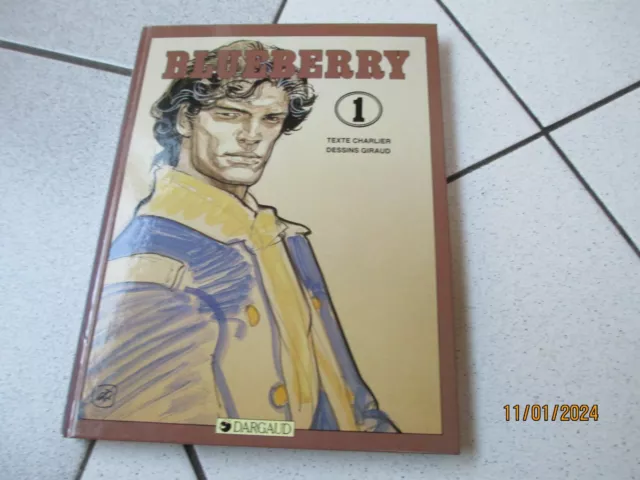 BLUEBERRY / J. GIRAUD / INTÉGRALE T. 1  Coll. OMNIBUS / EO DARGAUD 1988 / TTBE