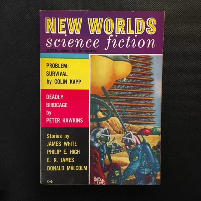 New Worlds of Science Fiction - Volume 1 Number 2 - Great American Pub 1960 US