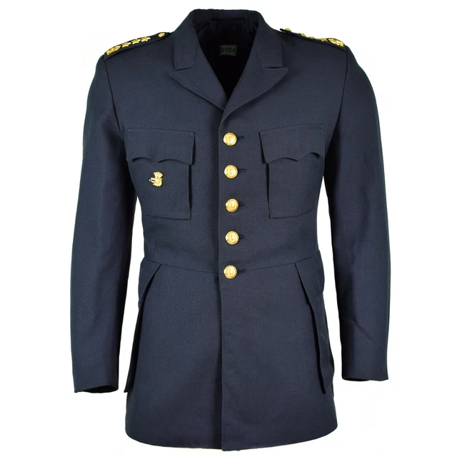GENUINE SWEDISH ARMY infantry blue parade uniform Sweden military dress