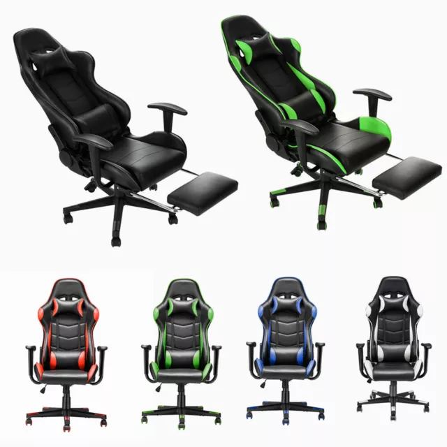 Luxury Executive Racing Gaming Office Chair Gas Lift Swivel Computer Desk Chairs