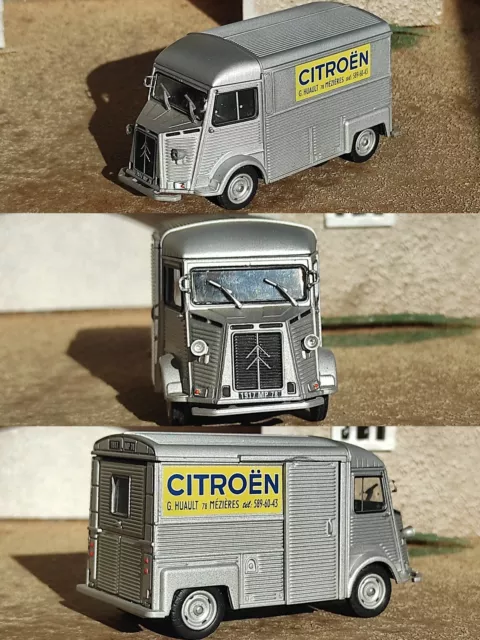 1/43 Eligor CITROEN Type H Publicitaire G. HUAULT 78 MEZIERES Collection HY Tube