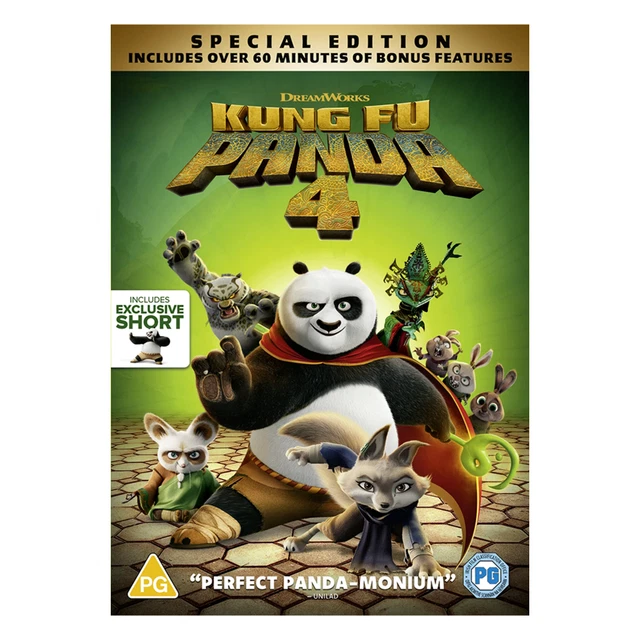KUNG FU PANDA 4 [PG] DVD - Pre-sale £9.99 - PicClick UK