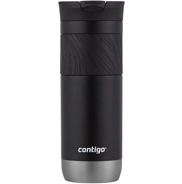 Contigo Byron 20oz stainless steel travel mug, Black