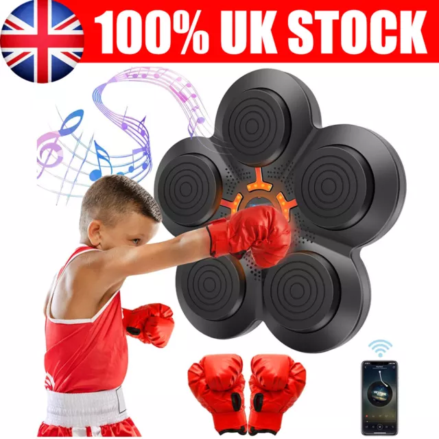 Boxing Training Target Wall Mount Bluetooth Music Indoor React Exercise Machine