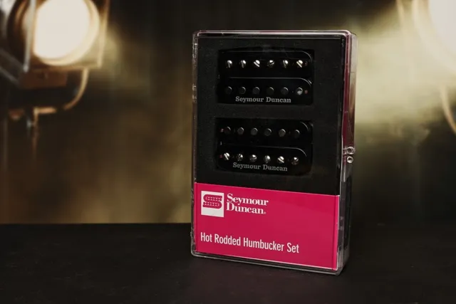 SEYMOUR DUNCAN JB Jazz Hot Rodded Pickup Set Humbucker SH-4 / SH-2 BLACK NEW