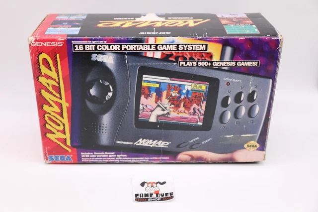 Console portable SEGA Genesis NOMAD / boite d'origine / fonctionne