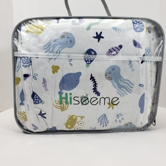 Cuna portátil para bebé hiseeme nido para bebé transpirable para recién nacido portátil
