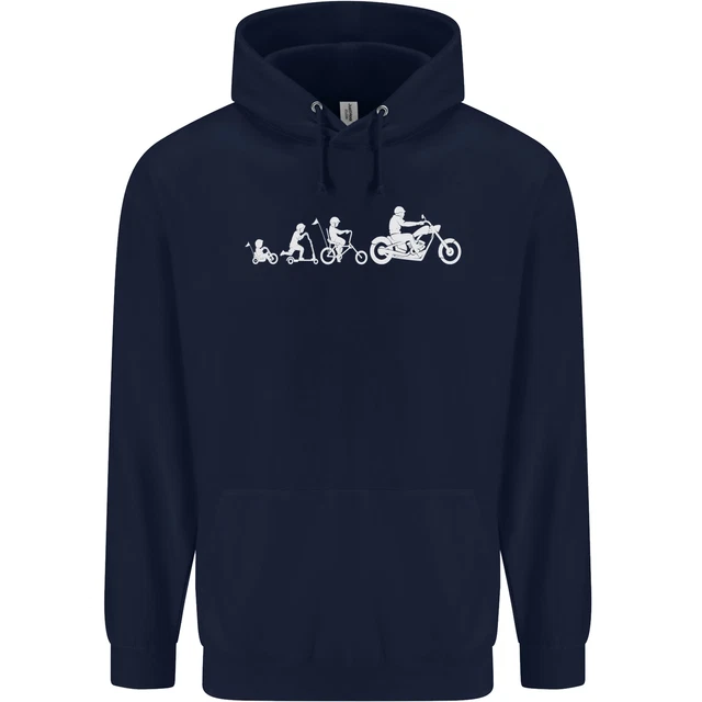 Felpa con cappuccio Evolution Moto Moto Biker Bambini 2