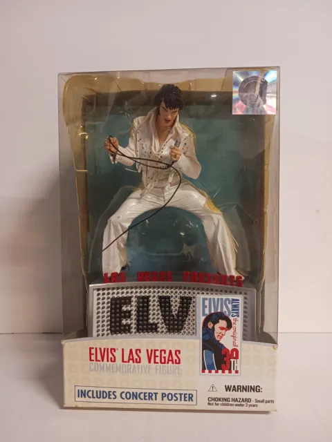 Mcfarlane Elvis Presley Viva Las Vegas Commemorative Action Figure New In Box