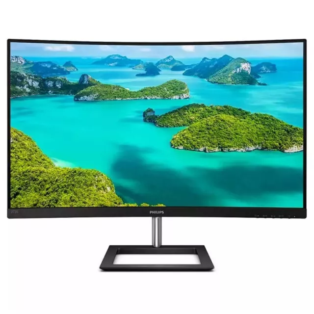 Philips E Line 272E1CA/00 68,6 cm (27 Zoll) Curved-LED-Monitor mit Lautsprecher