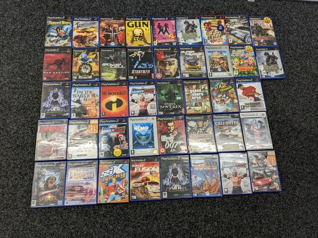 89x Mixed Video Games Bundle Joblot *SCRATCHED* XBOX 360 PS2 PS3 WII & 17 empty