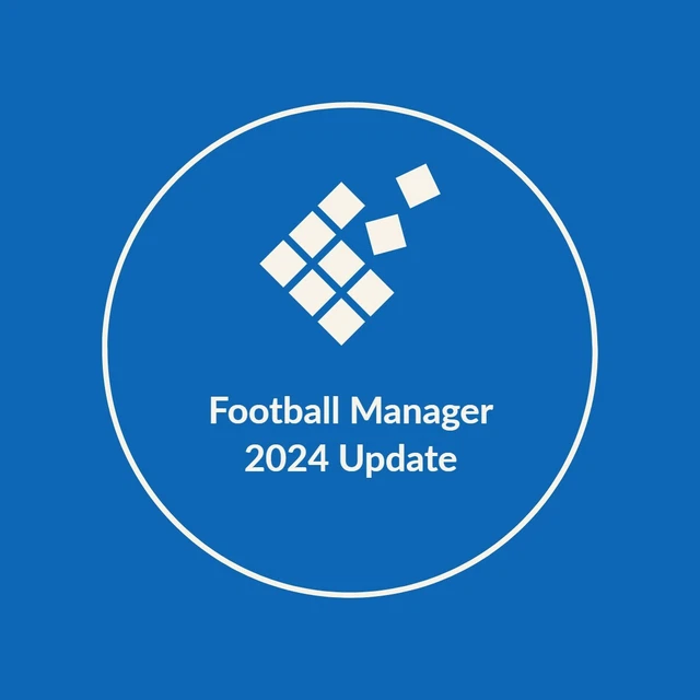 FOOTBALL MANAGER 2024 Update. Kits, Logos, Stadiums, Skins etc 32Gb USB