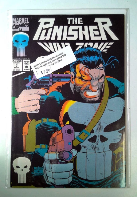 Punisher War Zone #7 Marvel Comics (1992) VF+ 1st Print Comic Book