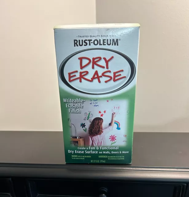 Rust-Oleum Dry-Erase Paint-Gloss White 
