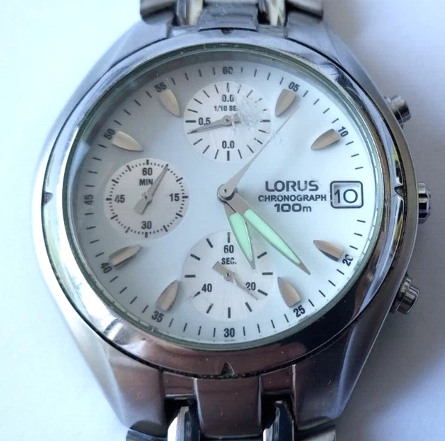 Montre Homme Lorus RH943HX9 - Cadran Bleu Analogique - Mouvement Quartz - Étanche 50m - Neuve Sans étiquettes