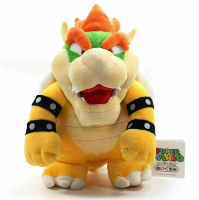 Super Mario Bros. Bowser Plüsch Plüschtier Spielzeug Stofftier Geschenke 25cm