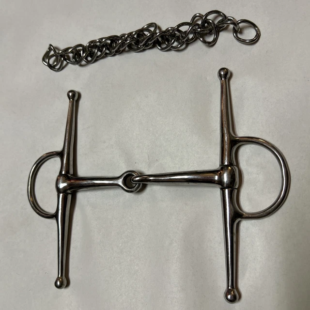 Vintage Horse Bit 5" Space Bridle Equine Equipment Riding Pony Mouth Teeth Old