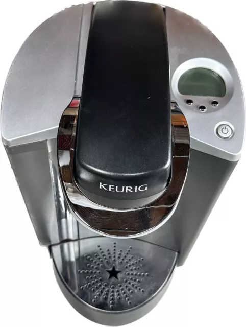 Keurig B50 Special Edition Single Cup Brewing System Coffee Maker Black Silver