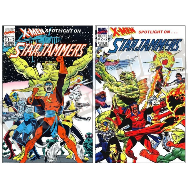 X-Men Spotlight On Starjammers #1-2 Set Vf-Nm