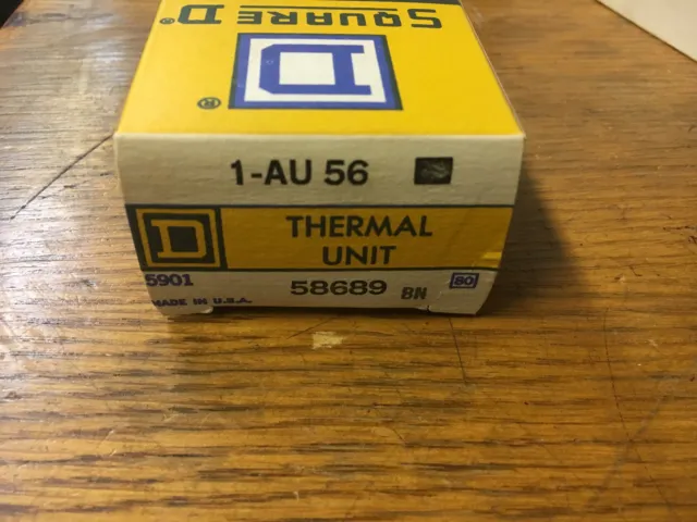 Square D Au56 New In Box Thermal Overload Heater See Pics #A63