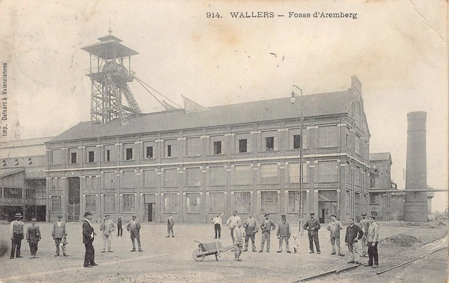 Antique Dept 59 North Postcard - Wallers Aremberg Trench