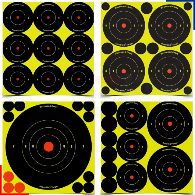 Splatter Shoot N C Targets Shooting Airgun Rifle Hunting - All Sizes