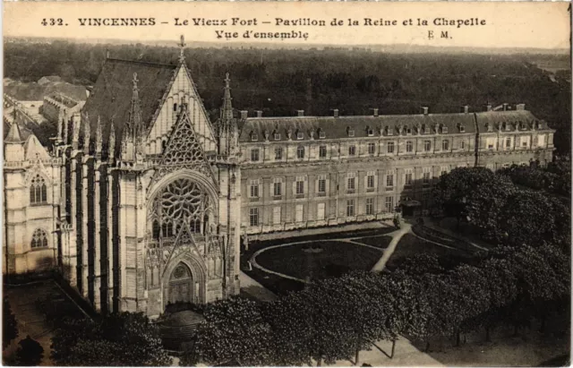CPA Vincennes Le Fort Pavillon de la Reine (1347043)