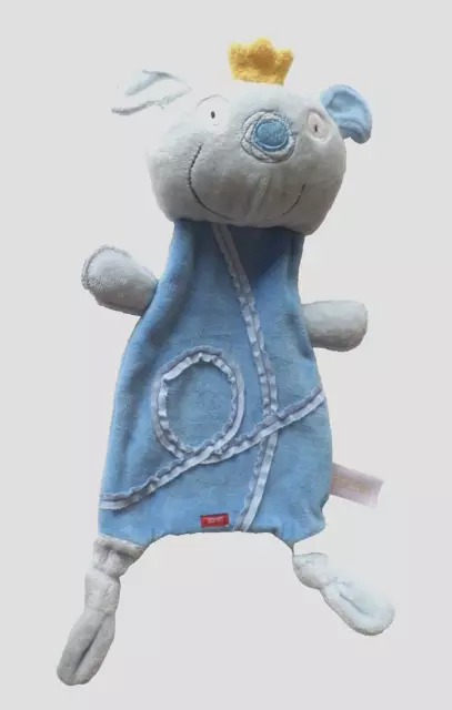 Schmusetuch ESPRIT blau Bär Teddy Teddybär Bear HUND Kuscheltuch Schnuffeltuch