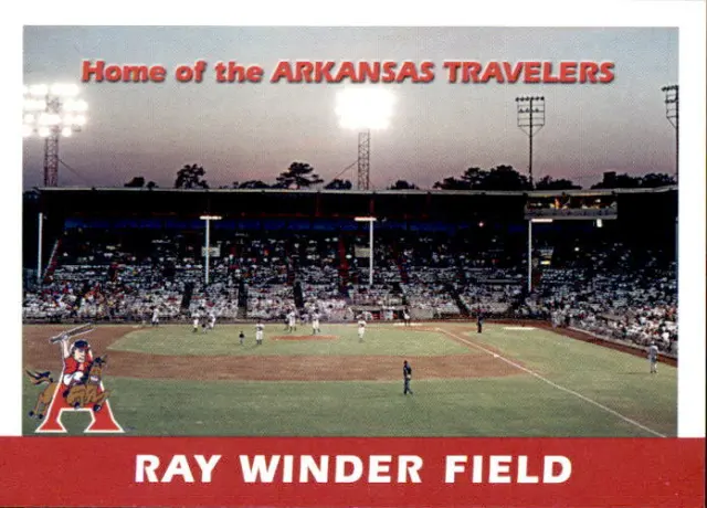 2002 Arkansas Travelers Grandstand #30 Ray Winder Field - NM Baseball Card