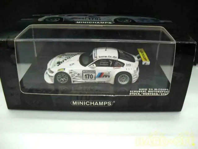 [IN BOX] Mini Champs 1/43 scale car BMW Z4 M-COPE
