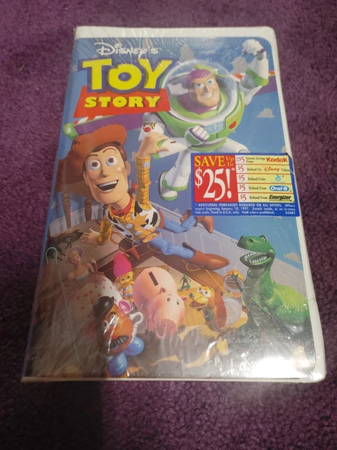 Toy Story (VHS 1996 Walt Disney Pixar #6703) Brand New - Factory Sealed