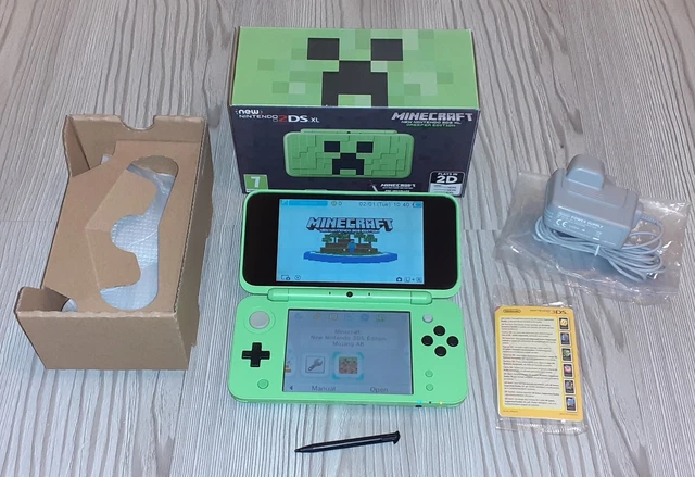 Nintendo 2ds Minecraft Code NEW NINTENDO 2DS XL Minecraft Creeper Edition - Handheld System £319.99 ...