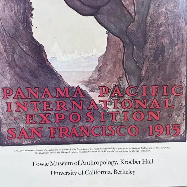 Perham Wilhelm Nahl Panama Pacific International Exposition 1915 Poster Berkeley 2