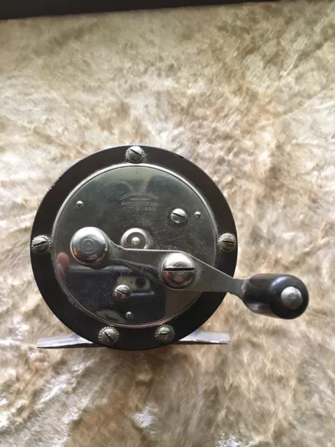 Antique Julius vom Hofe No. 1 Fishing Reel 1880's Patents.