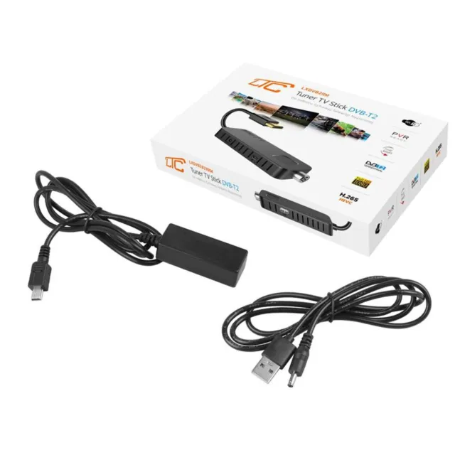 Sintonizzatore Stick DVBT2 LTC FullHD TV terrestre USB Telecomando Programmabile