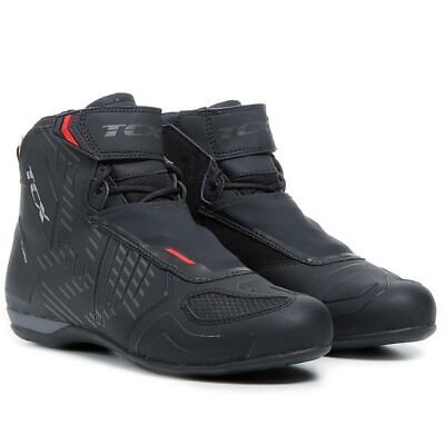 Tcx Ro4D Wp Black Waterproof Short Motorcycle Motorbike Road & Sports Boots